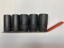 Snap-on 305 Simmy 12 Drive 5-piece 6pt Metric Deep Impact Set Snap-on 305 Simmy 12 Drive 5-piece 6pt Metric Deep Impact Set
