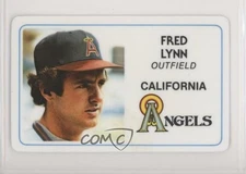 1981 Perma-Graphics/Topps Credit Cards Fred Lynn #125-020