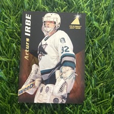 1995-96 Zenith #81 Arturs Irbe San Jose Sharks H15