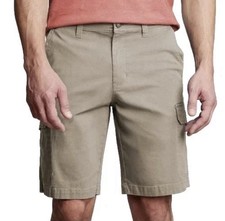 Copper Oak Men's Venture Ripstop Cargo Shorts, Tan, Size 36 55