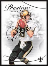 Archie Manning Signed 2023 Panini Prestige Card #206 New Orleans Saints