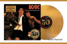 AC/DC "if you want blood" limited gold-coloured Vinyl LP NEU Album 2024 Reissue