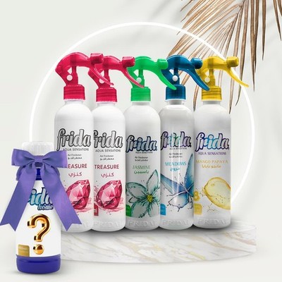 Frida Luft & Bodenerfrischer Duftpaket 6 Düfte, langanhaltend