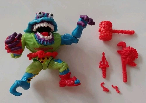 VTG 1991 Wyrm Teenage Mutant Ninja Turtles TMNT Playmates Figure w/Accessories