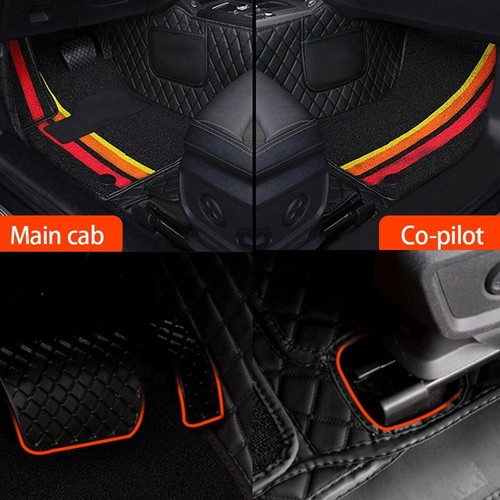 7PC 2-layer car floor mat for Audi A5 2024-2025 B10 leather pvc car mats - Picture 6 of 9
