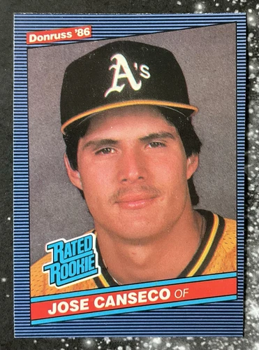 1986 Donruss - Rated Rookie Jose Canseco #39 (RC) ICONIC 🔥🔥