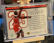 2004-05 UPPER DECK MICHAEL JORDAN ROOKIE OF THE YEAR #MJ11