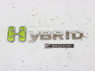 07-14 Chevrolet Tahoe GMC Yukon Hybrid 2 Mode Emblem Logo Badge