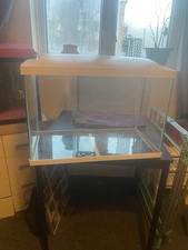 SuperFish Start 70 Aquarium - 60 Litre 11W LED Lighting White Hood Fish Tank