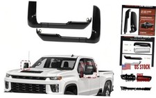 Black Tow Mirror Cover Fits Sierra/Silverado 2500HD 3500HD 2020 2021 2022