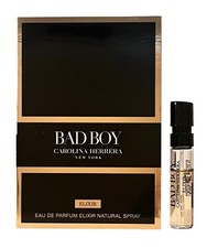Carolina Herrera Bad Boy ELIXIR Eau De Parfum Spray Sample 0.05 oz/ 1.5 ml - NEW