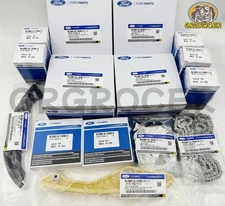 Timing Chain Kit w/ Cam VVT Gears For Ford Lincoln Taurus Transit Explorer F-150