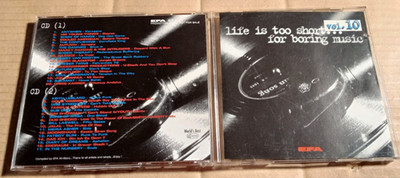 Various   Life Is Too Short For Boring Music Vol. 10  Promo   -2  CD    (JG4107)