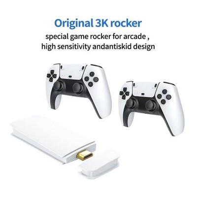 M15 Retro Game Stick 4K HDMI Console Wireless Controllers Built-in Games