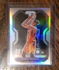 2021 Panini Prizm WNBA #28 Silver Holo Diana Taurasi Phoenix Mercury HOF