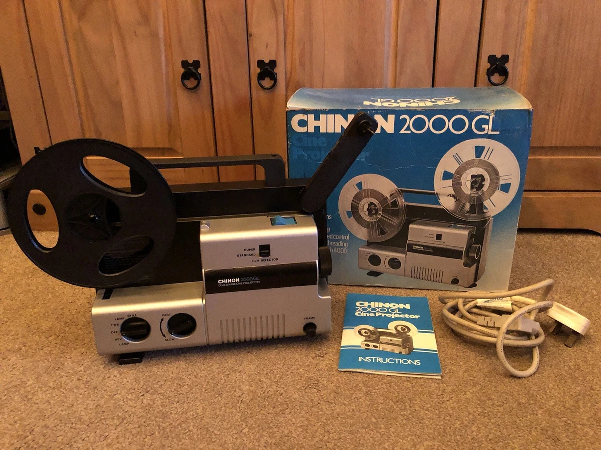 PROYECTOR DE CINE SUPER 8 8 MM Eumig R 2000 Instaprojection con visor y servicio completo - México