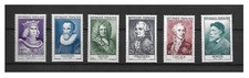 Série de 6 timbres  NEUF **  1027** au 1032** de 1955