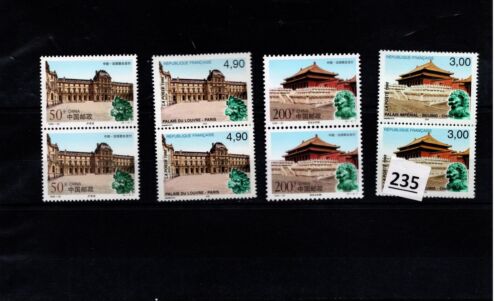  2X CHINA - FRANCE - MNH - ARCHITECTURE - CULTURE - 1998 - 第 1/1 張圖片