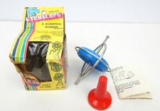 4C Steven Gyroscope No 952 Spinning Space Toy w/ Box Stand Instructions Vintage 