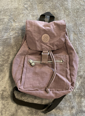 Kipling Draw String Backpack Kipling Drawstring Backpack Forest Green Lightweight Travel  main image 3