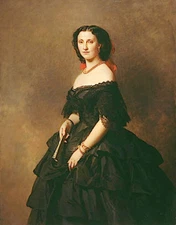 perfect 24x36 oil painting handpainted on canvas "Princess"@NO6803