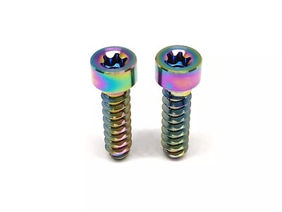 Oil Slick Titanium Magura Brake Lever Clamp Screws Brake Repair Screw M5*17.5mm