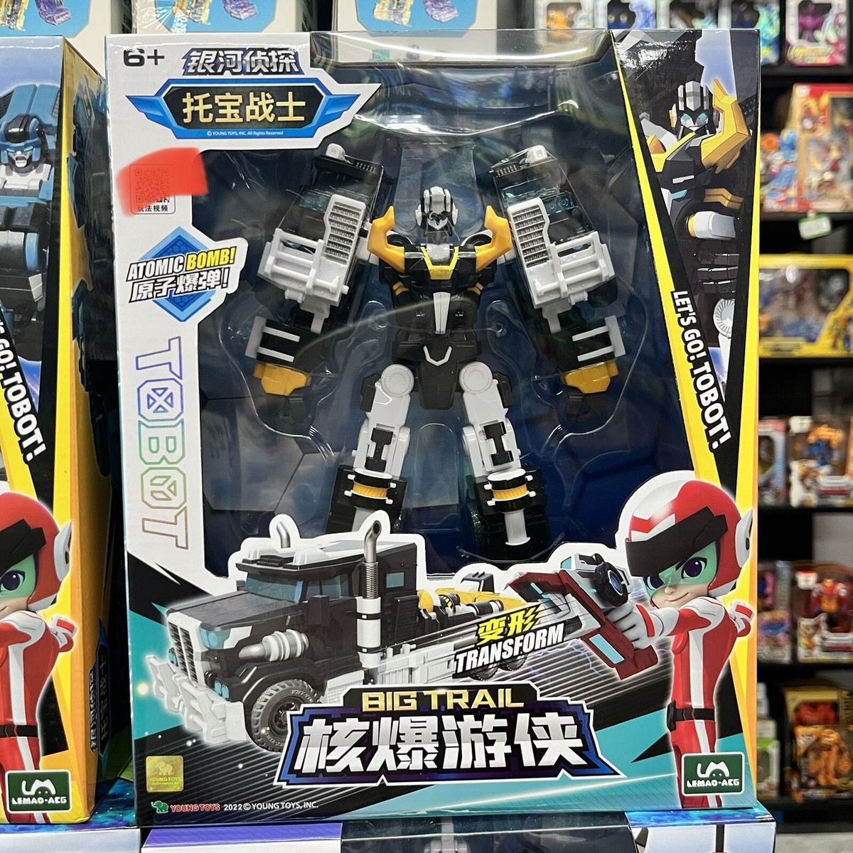 Tobot V Galaxy Detectives Big Trail Truck Transforming Robot