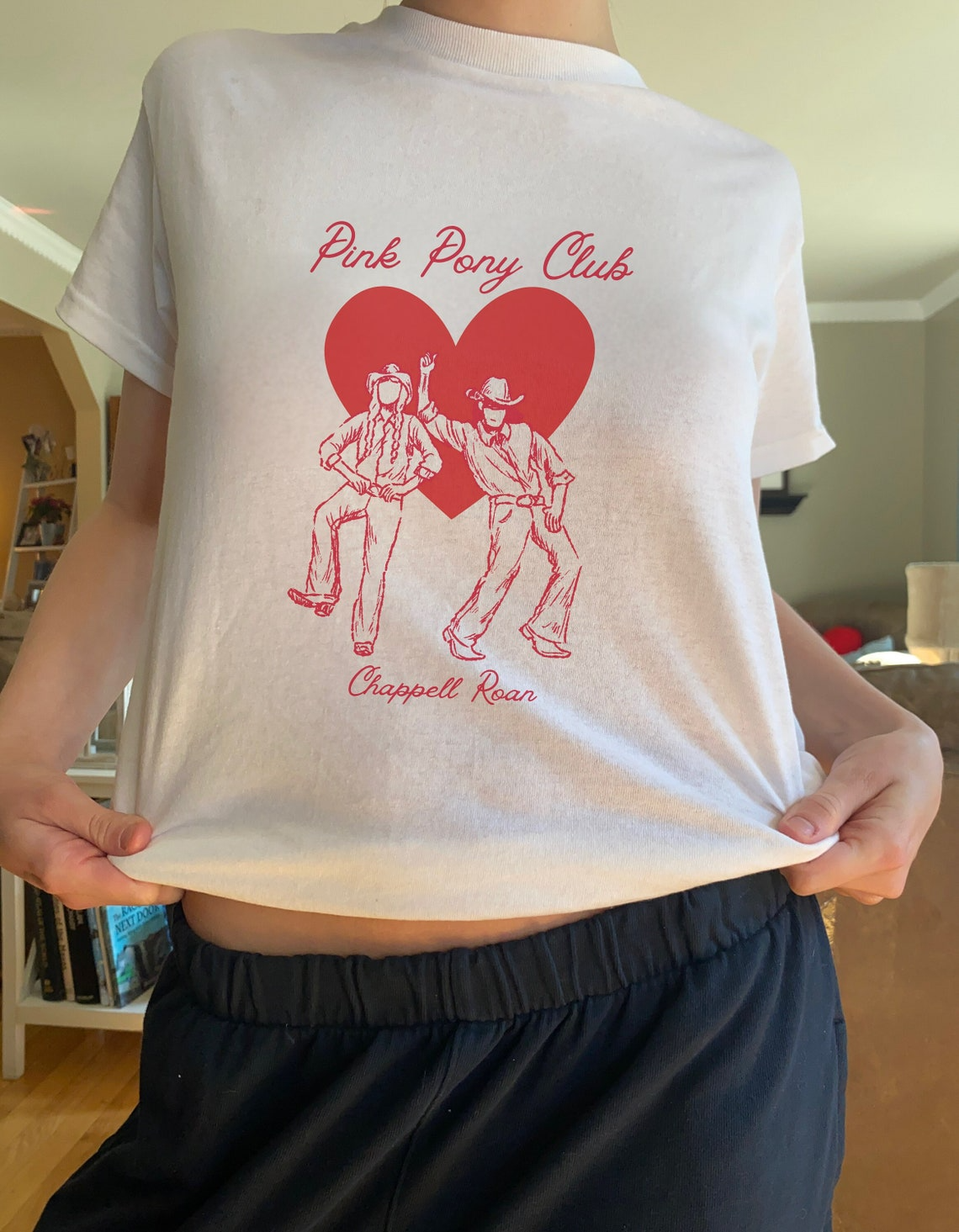 Chappell Roan T-Shirt- Pink Pony Club- Rise and Fall of a Midwest , Unisex Tee