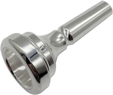 Silver Plated Trombone Mouthpiece 4AL Large Shank