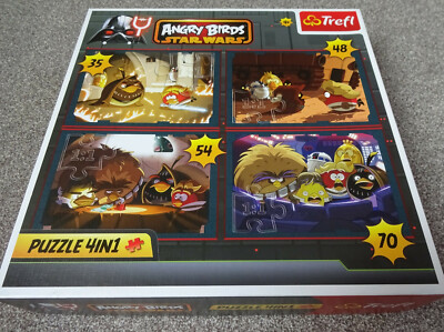 Angry Birds Star Wars 4-in-1 Puzzle Nr. 34226 von Trefl (207 Teile) ab 4 Jahren