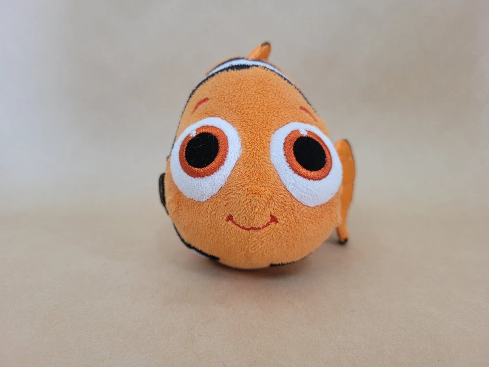 TY Sparkle Finding Nemo 8" Juguete de peluche Payaso Pez Disney Pixar Relleno Foto 3 de 4