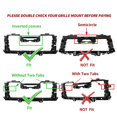 For 2016-2019 Chevrolet Silverado 1500 Radiator Grille Support Mounting Bracket  - Picture 2 of 12