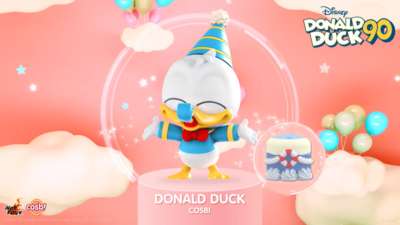 Hot Toys Cosbi CBX178 Disney Donald Duck 90th Birthday Whole Box