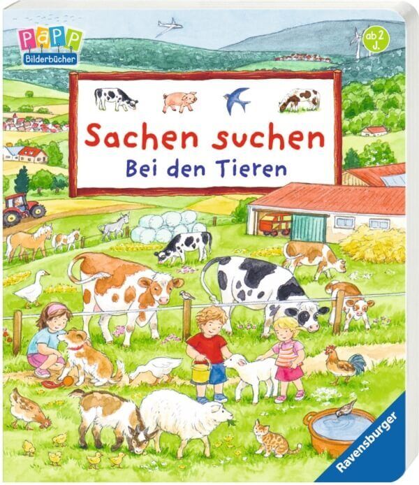 Thumbnail - Ravensburger 43470 Sachen Suchen: Bei Den Tieren