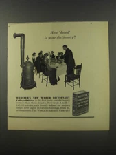 1956 Webster's New World Dictionary Ad - How 'dated is your dictionary?