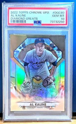 2022 Topps Chrome Update Series - Diamond Greats Chrome Al Kaline #DGC ...