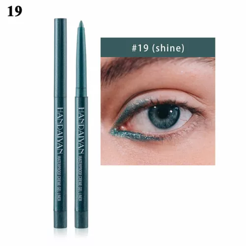 Matita eyeliner colorata 24 ore liquido alto pigmento lunga durata eye liner penna gel - Foto 66 di 110