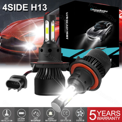 For Chevy Cruze LS LT Sedan 2011-2015 9008/H13 LED Headlight Bulbs Super Bright