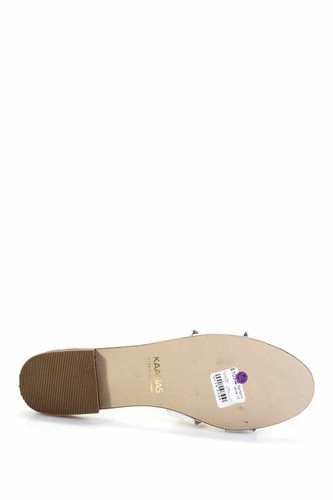 Sandalias Kaanas Santorini Cuero Blanco Deslizantes Zapatos Planos 6 7 8 España NUEVAS EN CAJA - Imagen 4 de 6