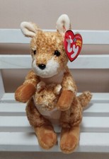 Ty Beanie Baby WILLOUGHBY the Kangaroo. New w/Tag Protector