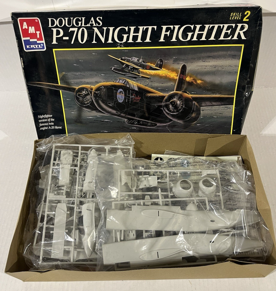 AMT ERTL 1/48 AMT/ERTL Douglas P-70 Night Fighter. Plastic Model Kit ...