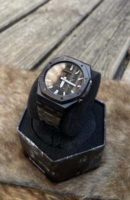 Unique Customized Casio G-Shock GA-2100 CasiOak Timepiece brand new