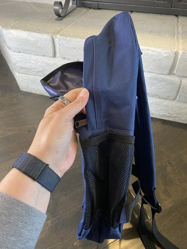Carhartt Canvas Backpack Model #CB0411 Classic Laptop Navy Toro Embroidered NEW - Picture 3 of 5