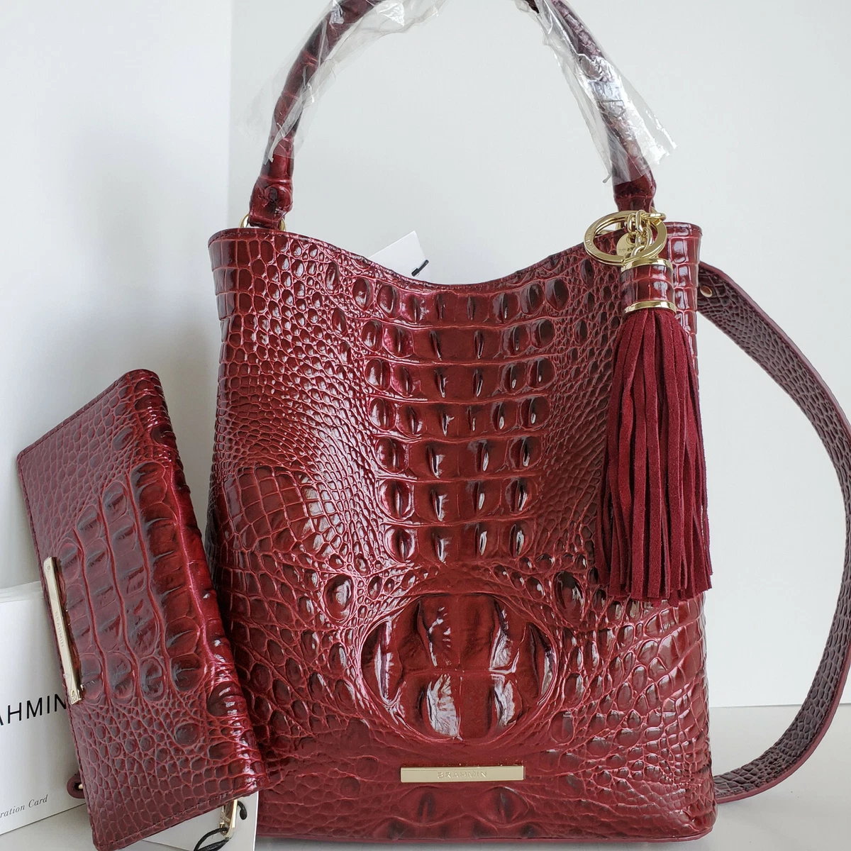 Brahmin Credit Card Bucket Bags for Women