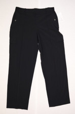 Athleta Womens Black Vienna Cargo Pant Straight Leg Athletic Casual Pants 16