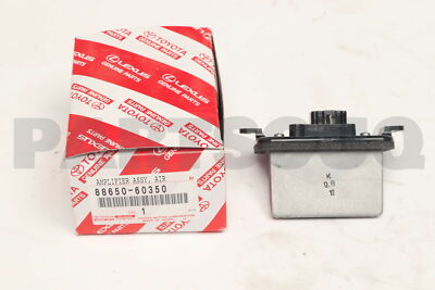 8865060350 Genuine Toyota AMPLIFIER ASSY, AIR CONDITIONER, NO.1 