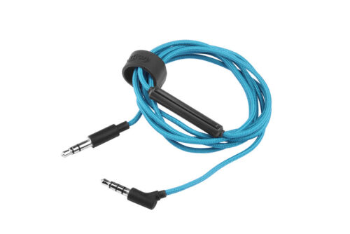 Nylon audio cable with mic For Audio Technica ATH-MSR7SE MSR7NC AR5 AR5BT ANC7 - Picture 12 of 19