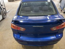 08-16 Mitsubishi Lancer Rear Trunk Decklid Lift Gate Wspoiler Octane Blue D06a 08-16 Mitsubishi Lancer Rear Trunk Decklid Lift Gate Wspoiler Octane Blue D06a