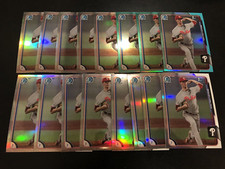 (16) 2015 Bowman Chrome Draft Bailey Falter Lot #3 - Pirates - All Refractors