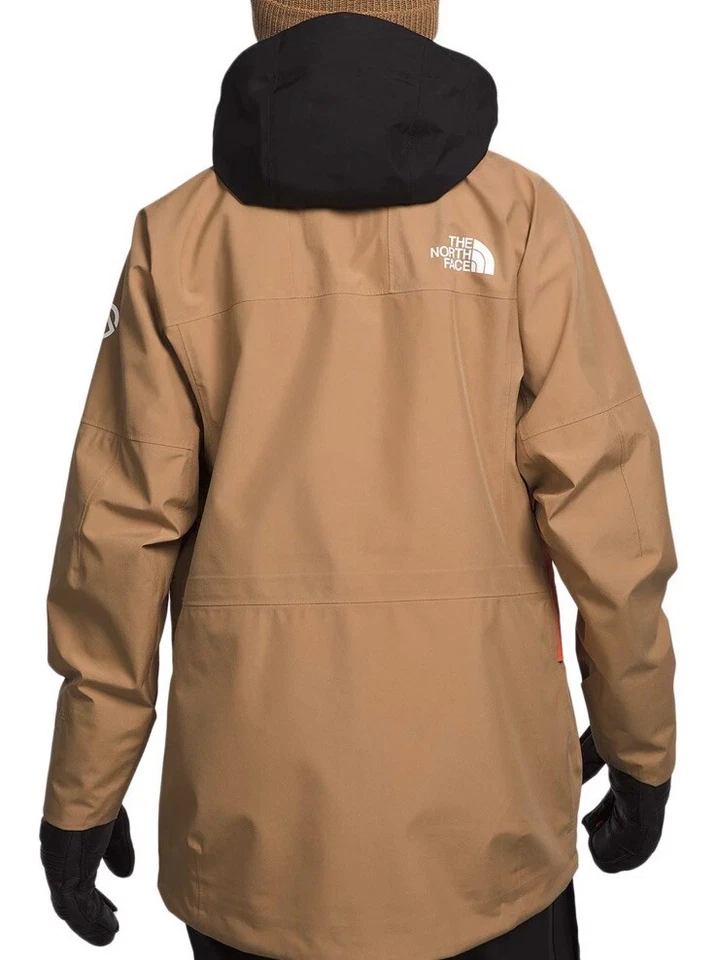 Nueva chaqueta para mujer The North Face Verbier GTX NF0A82WV naranja/mantequilla de almendras XS Foto 3 de 4